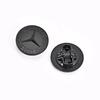 CRU1 57mm Aluminum ABS Car Flat Hood Emblem Sticker Front Badge Logo Decor Accessories For Mercedes Benz AMG W206 W220 W205 W210 W108