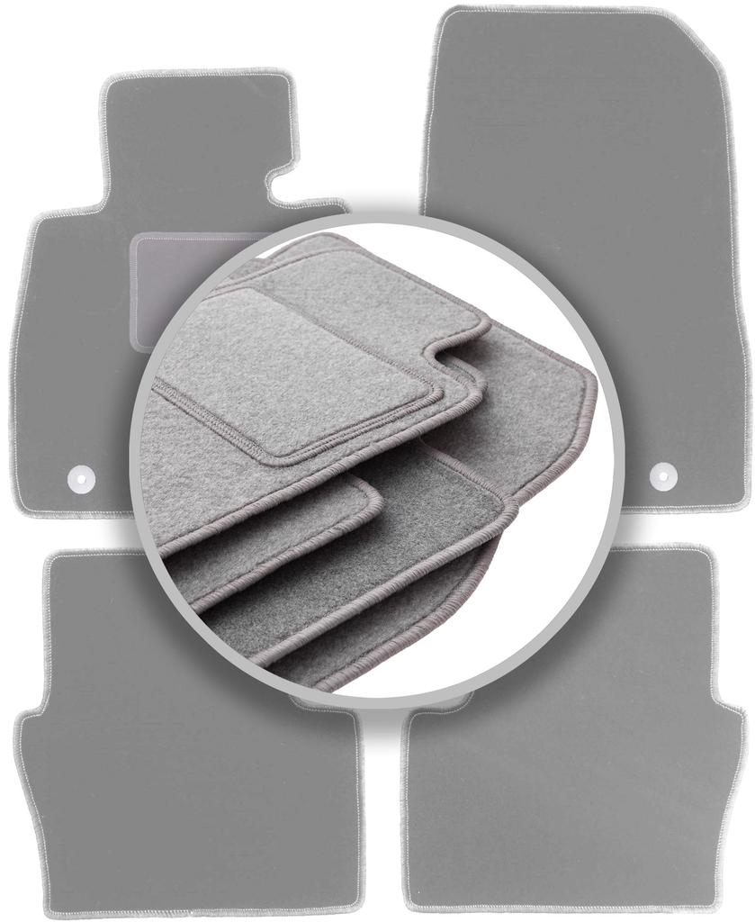 Graue Automatten für: Mazda 2 IV Schrägheck (2014-)