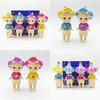 Summer Angel Collectible Bling Boxed Set With 8.5cm Abs Figurines For Party Decor Gift