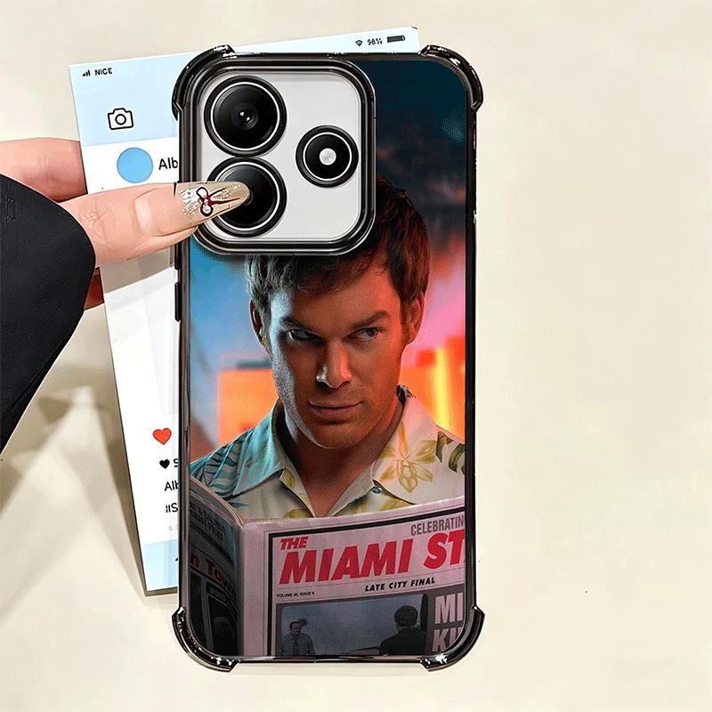 Dexter Morgan TV Soft Phone Case For Xiaomi Poco X7 X8 Pro Max X6 X5 X3 F8 Ultra F7 M8 M7 M5S Redmi 15C 15A 15 14C 13C 12C 13 12