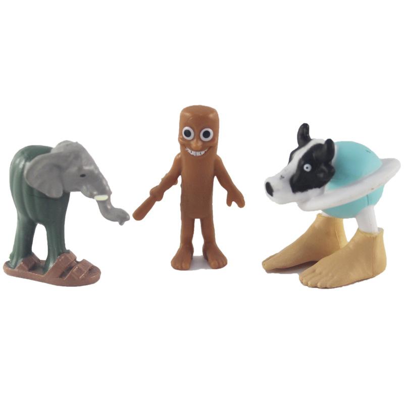 24 Stück Tung Tung Sahur Figuren Puppe Bombardino Krokodil Schimpansini Bananini Modell Spielzeug Geschenk