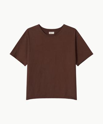 Leondi Rolling Round Short Sleeve T-Shirt - Brown