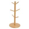 Coffee Cup Holder Space Saving Bamboo Coffee Mug Tree Rack Holder Organizer for Storage Display