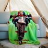 Harley Quinn Theme Printed Blanket - Perfect for Couch, Bed, Travel & Outdoor Use | Machine Washable, Cozy & Durable.