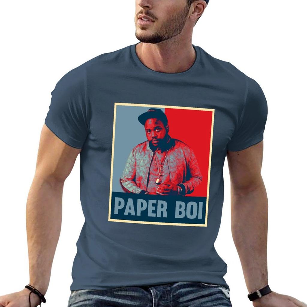 Paper Boi Paper Boi Paper Boi TShirt Baggy Shirts Plus Size Tops T Shirts For Unisex Pack