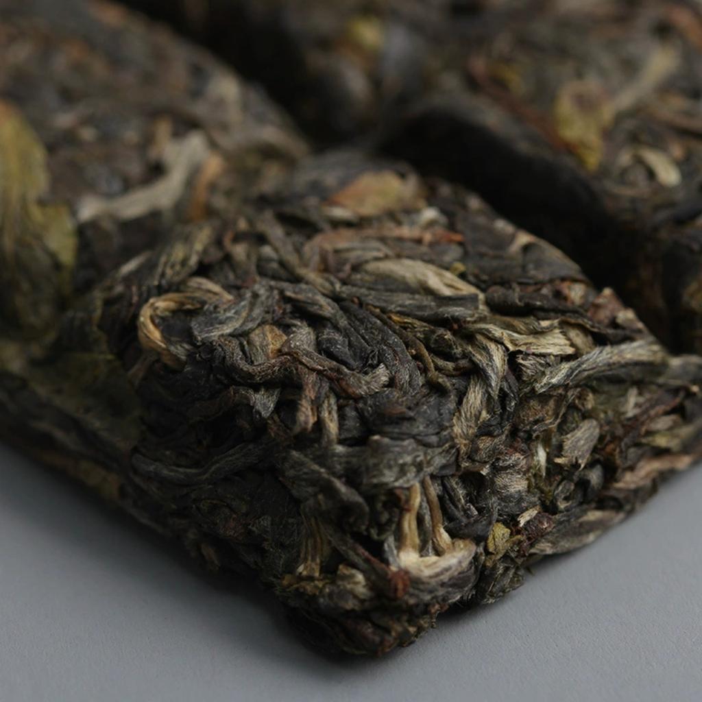 Yunnan Pu'er Tea Brick  Rock Sugar Sweet Big Tree Old Tree Raw Spring Tea 45g