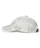 Bieseulaebis 3D Embroidery Dirty Washed Cotton Cap White