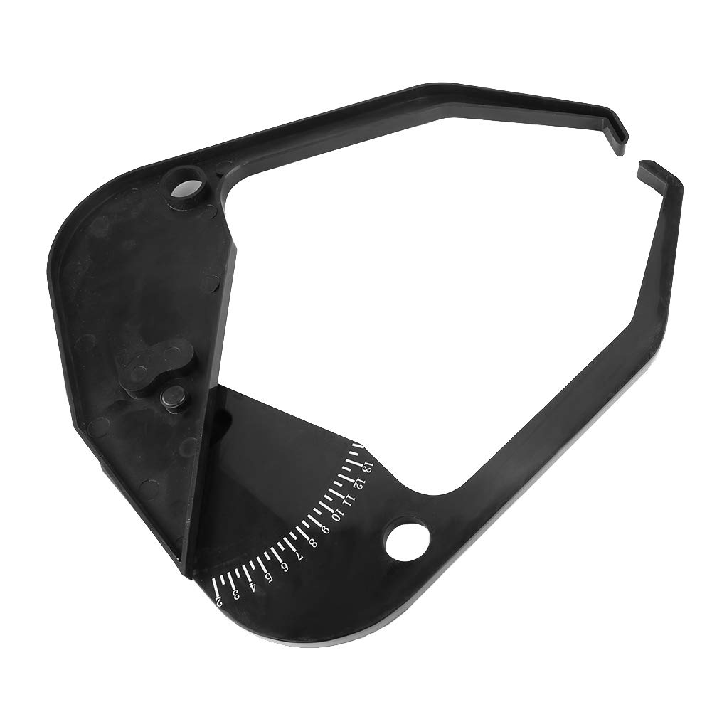 Tbest Rim Width Caliper,Black Tire Scale Tool,Car Wheel Balancer Caliper Rim Width Measuring Tool Tire Scale Fmc 4100 Wheel Balancer Parts 28mm tire