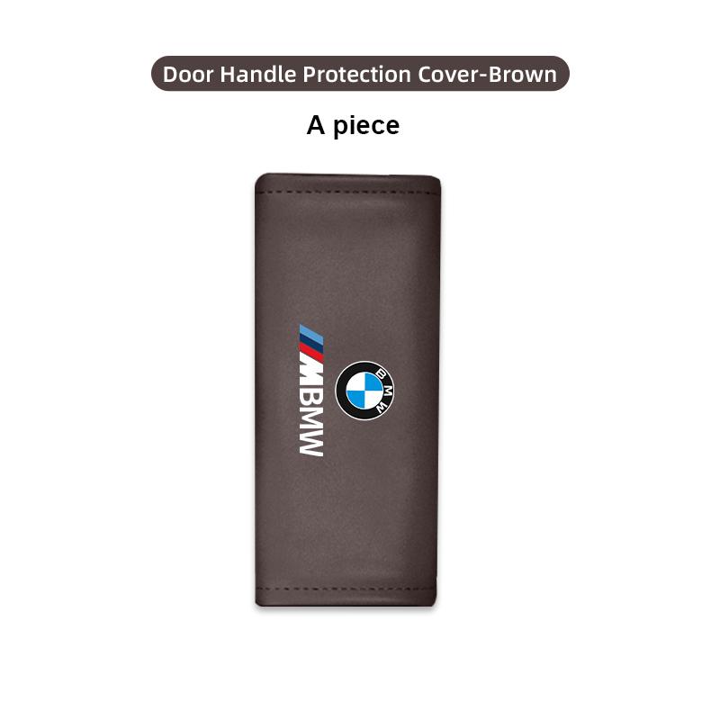 

2025 Hot Car Door Handle Cover Armrest Protector Non-slip Leather Case For BMW X3 X5 M5 M3 E46 E90 E60 F10 E39 F30 E36 G30 E87 E