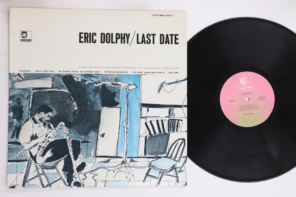 LP Record ERIC DOLPHY - Last Date LS86013 LIMELIGHT US Jazz Used