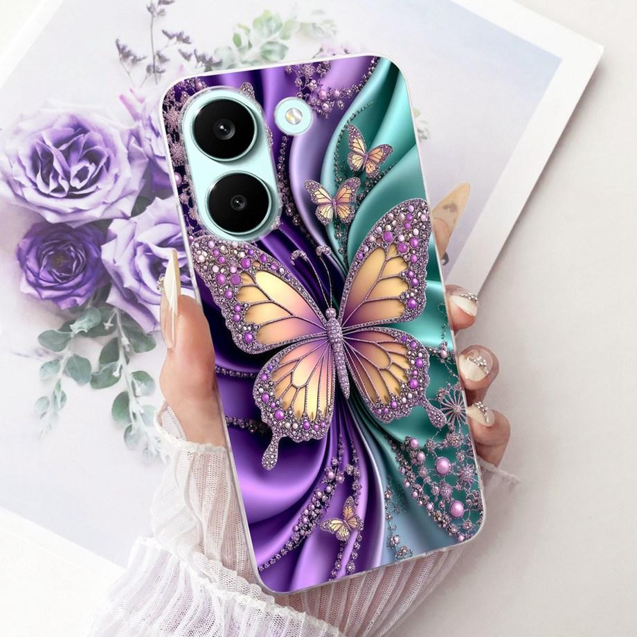 For Xiaomi Poco X8 Pro Max Phone Case Soft Silicone Cover Butterfly Dragon Cat Floral Bumper On Xiaomi Redmi Turbo 5 Max Funda