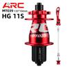 ARC MT039 Front Rear Bicycle Hub MTB Mountain Bike Hub 32H 6 Bolts Disc 135mm 142mm HG 8-11 XD MS 12 Speed 4 Bearing ARC Cube
