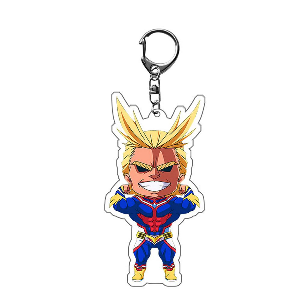 Erou Anime MHA Midoriya Izuku All Might Asui Tsuyu Todoroki So Cosplay Pandantiv Cheie Accesorii Breloc Acrilic Breloc Cadouri pentru Fani