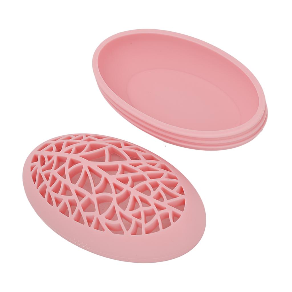 Desktop Cosmetic Brush Drying Holder   Rack Professional Soft Silicone Makeup Brush Cleaning Mat