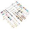 DIY Dreadlocks Jewelry Assortment Metal Braiding Hair Decoration Rings Pendants Crochet Set