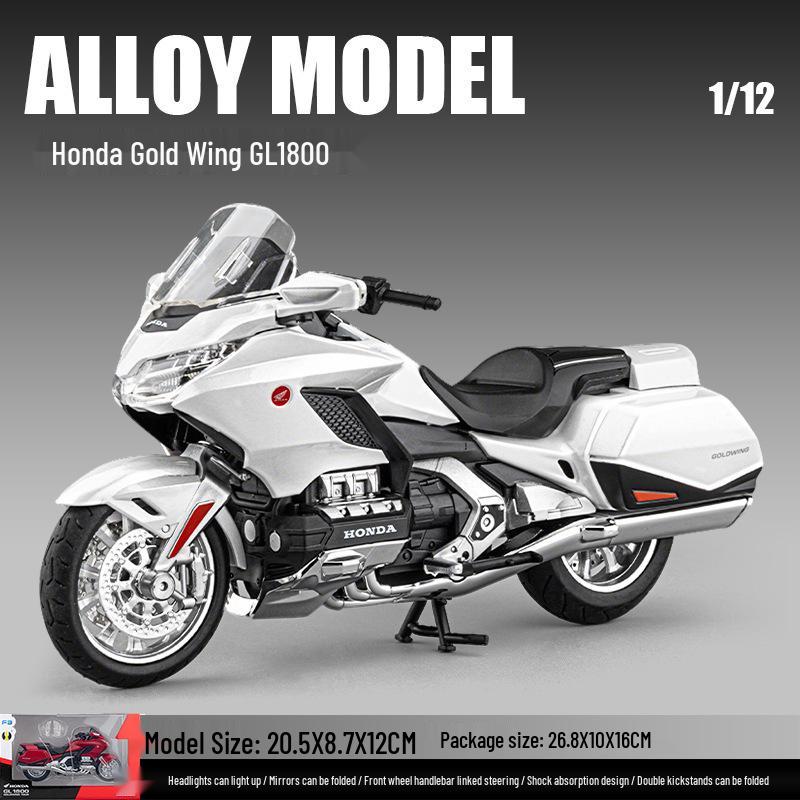 Kawasaki 1:12 Model de motocicleta din aliaj Ducati cu sunet pentru copii