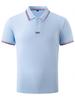 Herren 2025 Sommer Patchwork Reißverschluss Lässiges Poloshirt