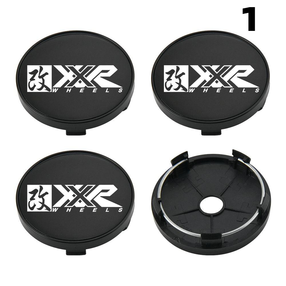 4PCS OD 58MM/60MM/63MM/65MM Cap For Rims SSR XXR Emblem Wheel Center Cap Sport Car Logo Wheel Cover Hub caps