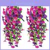 Artificial Eucalyptus And Wisteria Wall Hanging For Wedding Decor Home Outdoor Garden