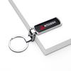 1Pcs Car Metal Epoxy Badge Key Chain Key Holder Rings Accessories For Mitsubishi Ralliart Outlander Pajero ASX Lancer EX L200