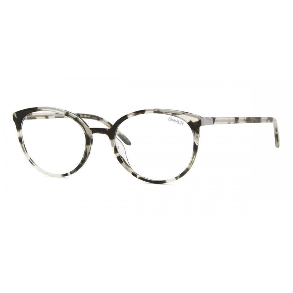 

Sinner Tess Siop 757 20 07 Unisex Eyeglasses Shiny Grey Tortoise/49