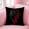 Game Horror BBloodborne Cushion Cover Pillow Case Soft Friendly Fabric  Concealed Zipper