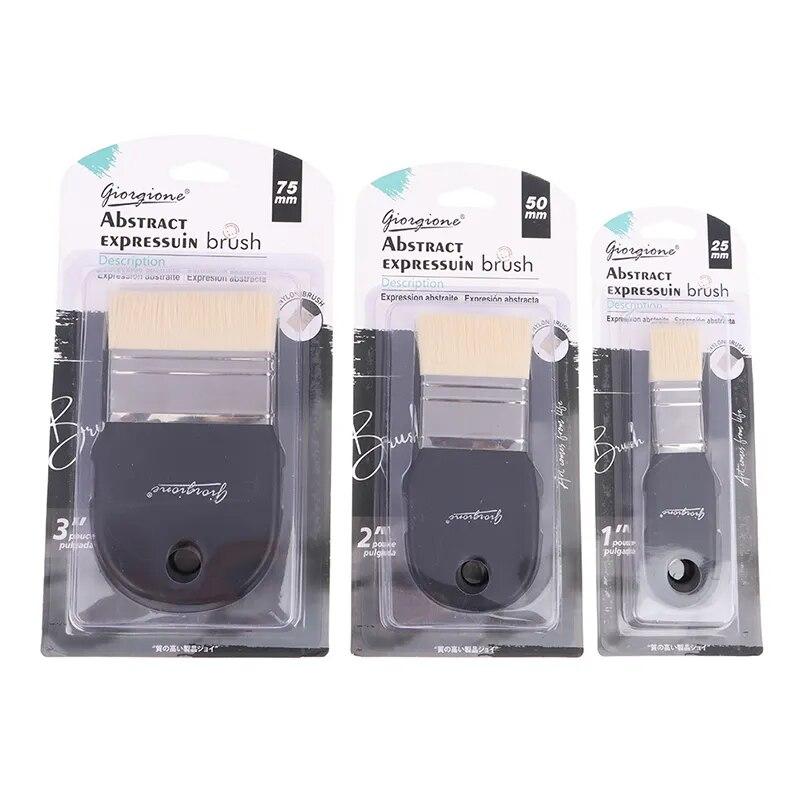 Haarbürste mit harten Borsten, Malstift, Kunst, Gouache, Aquarell, große Fläche, Ölfarbe, Acryl, Wandbürste, Grill-Reinigungsbürste