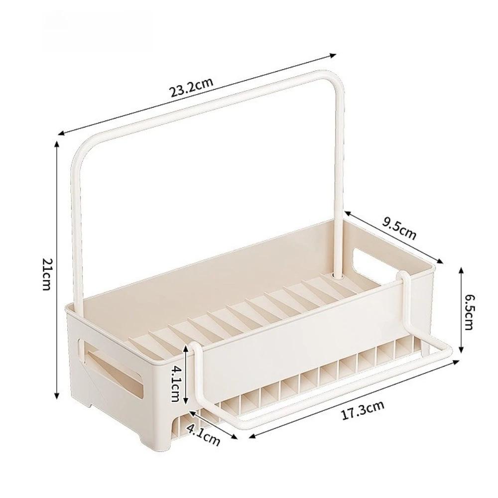 Easy to Clean Multi-Use Drain Rack Space-Efficient Sink Storage Tray Kitchen Sink Rack  Home Use