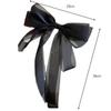 Mesh Bow Hairpins Women's Long Streamers Fairy Half-draped Hair Atmosphere Spring Clips Versatile Hair Accessories