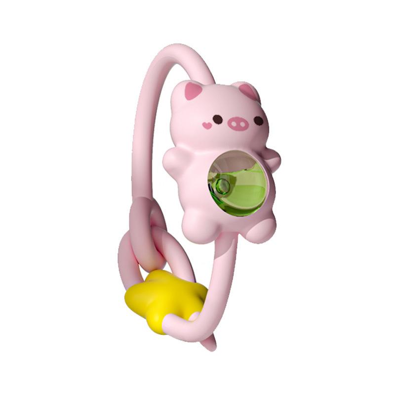 Kawaii Animal Shaped Essential Oil Diffuser Bracelet, Plant Extract Mosquito Repellent Wristband For Kids And Adults Outdoor