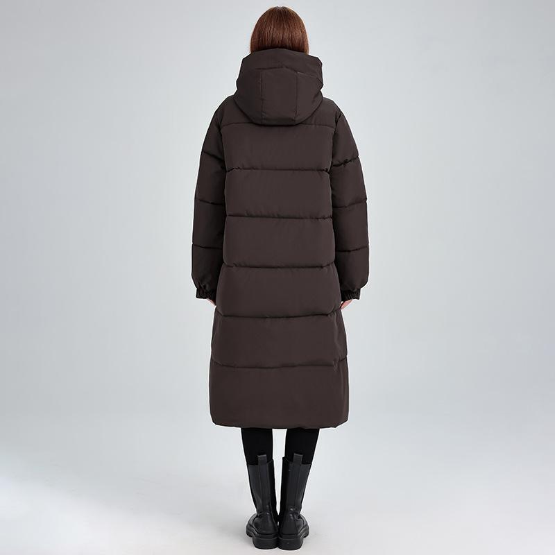 Women's Extra Long Hooded Down Coat Winter Oversized Parka