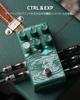 Klowra Sprout Modulation Guitar Pedal CTRL Input Digital Effects Rotary Chorus Flanger Analog Dry Through True Bypass Tap Tempo Presets