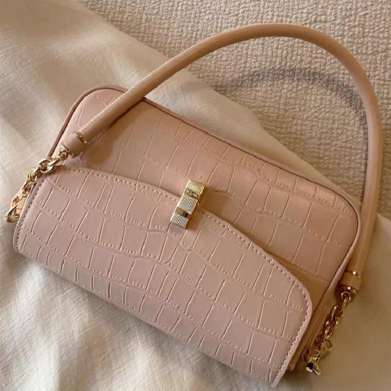 

Сумка кроссбоди Nanfeng Sakura нежно-розового цвета для женщин - издание 2024 года розовый/персиковый