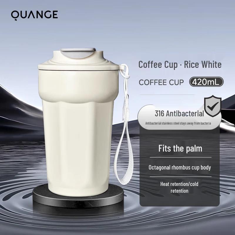 QUANGE 316 Stainless Steel Insulated Coffee Water Bottle