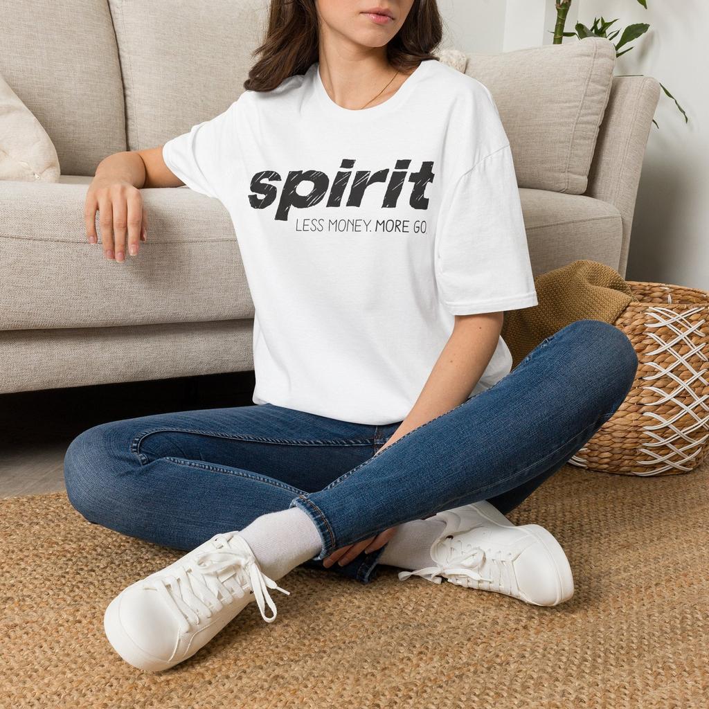 Spirit Airlines Nicht mehr existierende Fluggesellschaft T-Shirt | Softstyle T-Shirt
