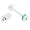 Premium Silver Oil Diverter Barbell for Improved Engine Protection For LS For LS1 For LS2 For LS3 LQ4 LQ9 4 8L 5 3L 6 0L