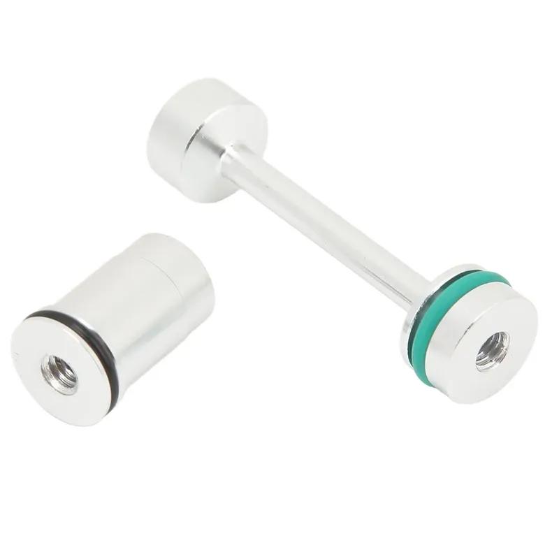 Premium Silver Oil Diverter Barbell for Improved Engine Protection For LS For LS1 For LS2 For LS3 LQ4 LQ9 4 8L 5 3L 6 0L