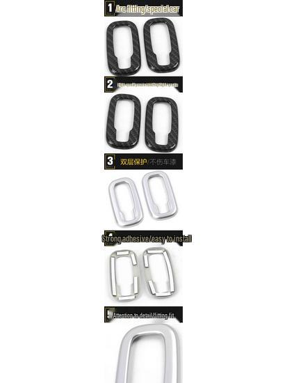 Cheetah CS9 Electroplated Rear Reading Light Decorative Frame - Third Row Cover and Sequins Car Accessory.