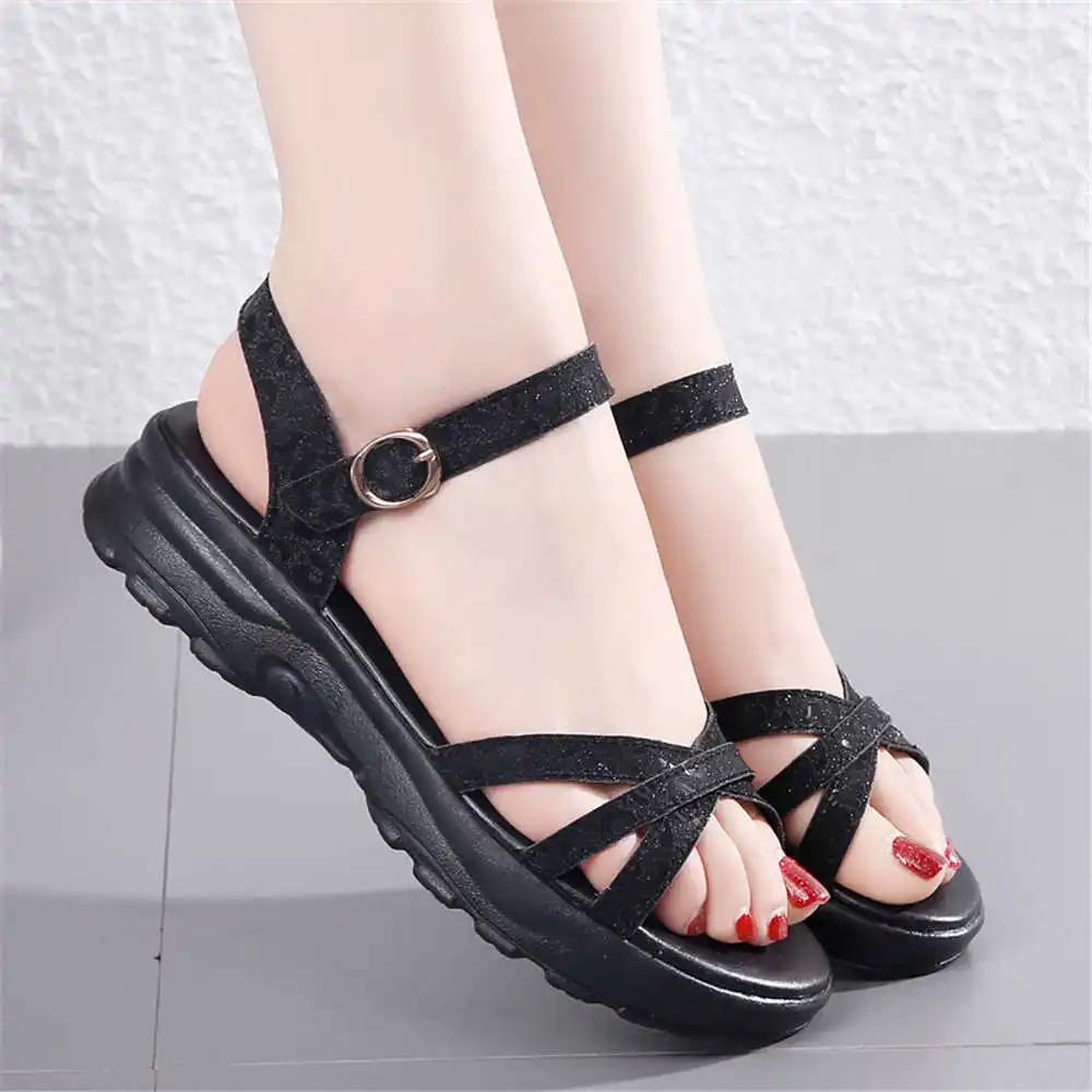 36-39 Number 35 Comfortable Man Flip Flops Slippers Men's Shoes Size 50 Gray Sandals Sneakers Sports Aestthic Exercise