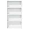 Vidaxl Bookshelf, White, 80X30X152 Cm, Wood-Based Material