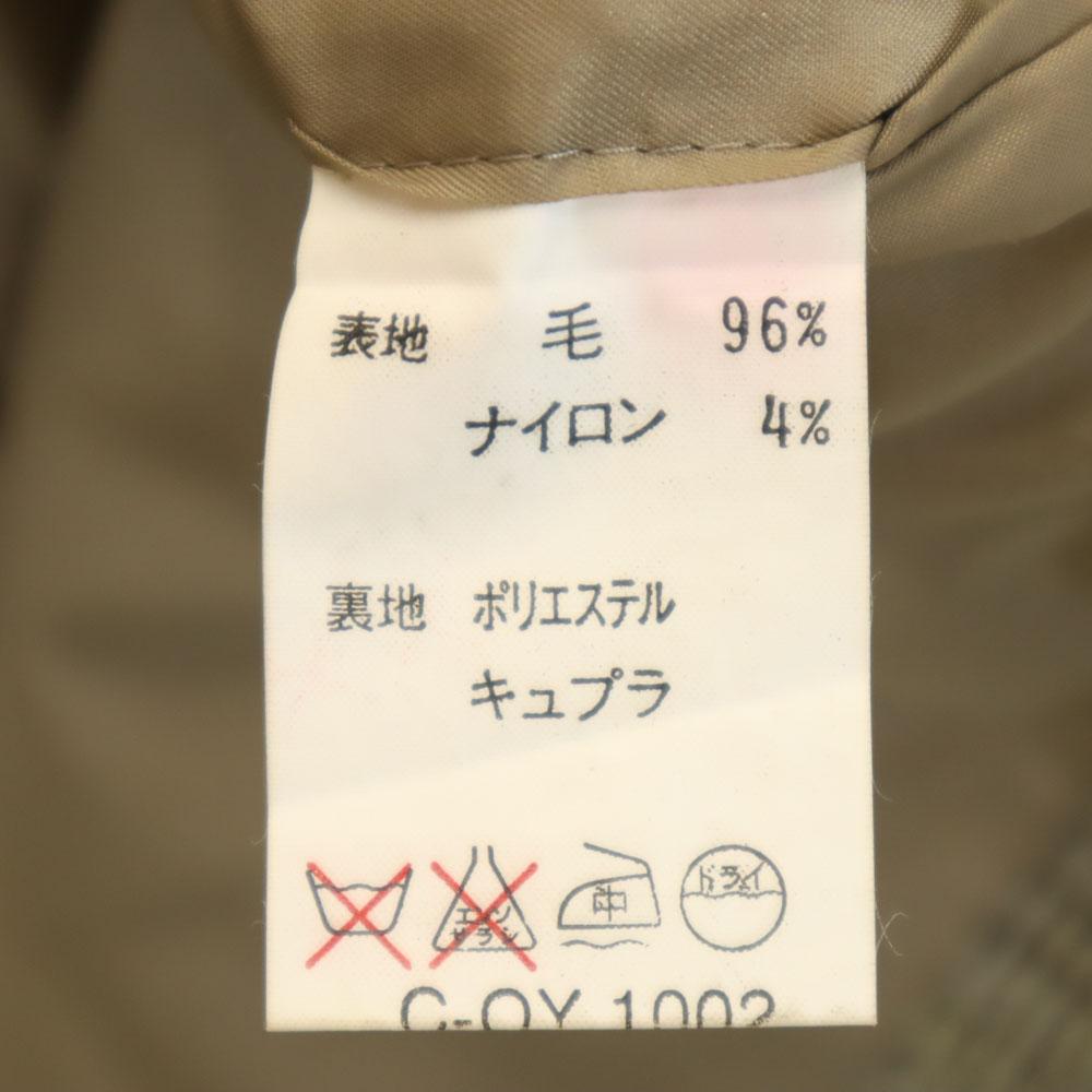 Lanvin 70s 80s Vintage Wool Blend Check Pattern Tailored Jacket R50-46 Men's Used