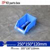 Thickened Tool and Parts Storage Box with Slanted Mouth