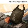 DOD Mitsu Wakebukuro 3-Compartment Lightweight Water-Repellent Stuff Bag for Mountaineering, Camping, Travel, and Sorting, Roll-Top Design (BA107-YL)