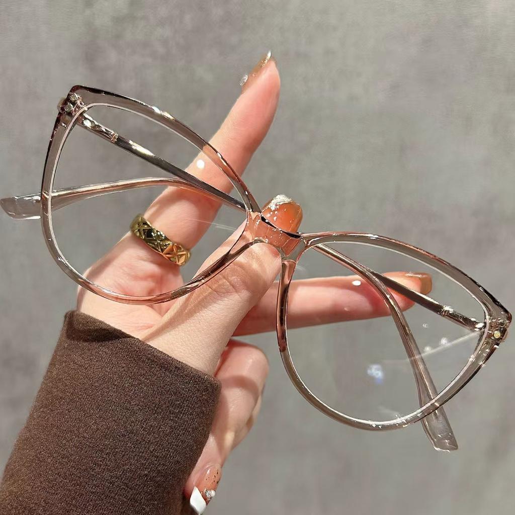 Retro Cat Eye Reading Glasses For Women Blue Light Blocking Lightweight Stylish Elegant Frame 9216