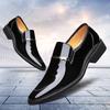 Fashion Popular summer men's hollow breathable leather shoes, comfortable business formal leather shoes, brogue men's suit shoes