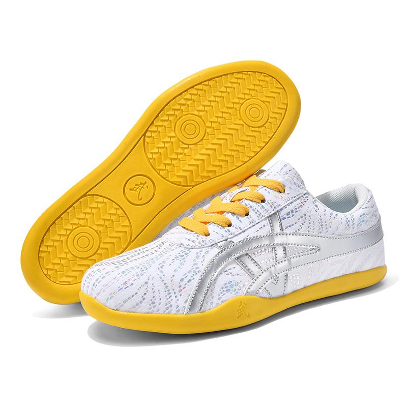 Men Women Tai Chi Shoes Black Red Kung Fu Sneakers Soft Sole Lightweight Martial Arts Training Shoes Big Size