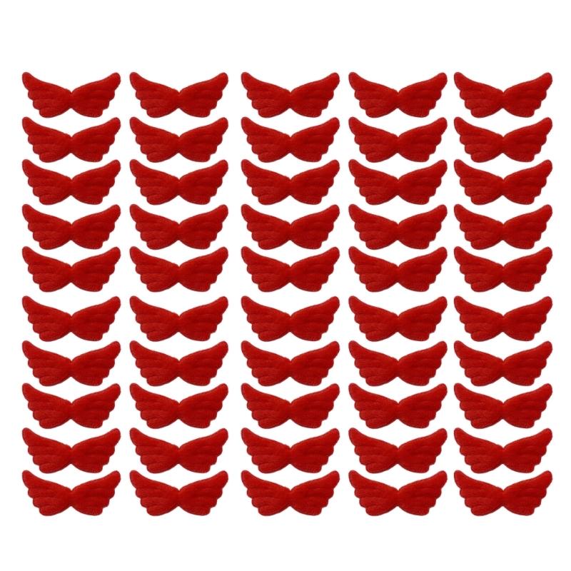 Handmade Craft Project Kits Crafting Headband Angel Wing Applique Shoes Patches Sewing Headband Accessories