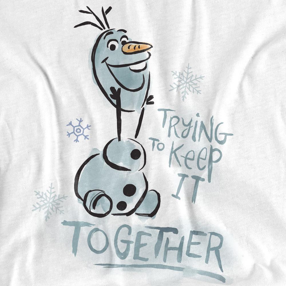 Frozen Womens/Ladies Trying To Keep It Together Olaf T-Shirt