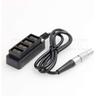 SZRMCC 1B 6-Pin to 4-Port D-Tap Female Splitter Adapter Cable for DJI Ronin 2 Gimbal Stabilizer Power Output 60cm