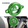 NICECNC For Kawasaki KX450 2016-2025 KX450X 2022-2024 KX450R 2022-2023 2022 2021 Motorcycle Engine Oil Filter Cap Guard Aluminum